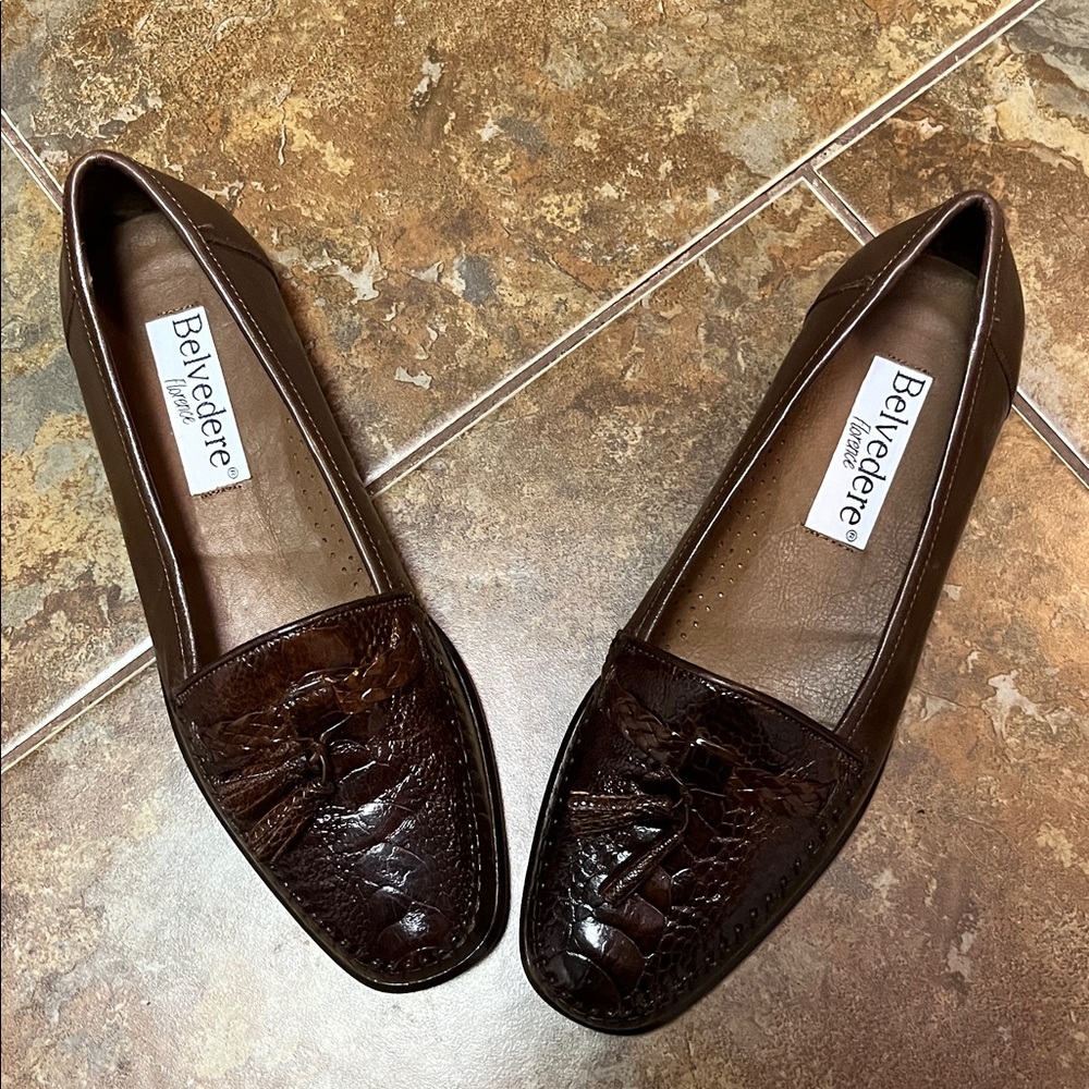 Vero Cuoio Genuine Ostrich Leather Shoes